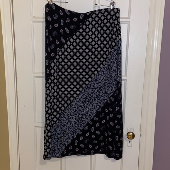 Dresses & Skirts - J. Jill multi panel maxi skirt